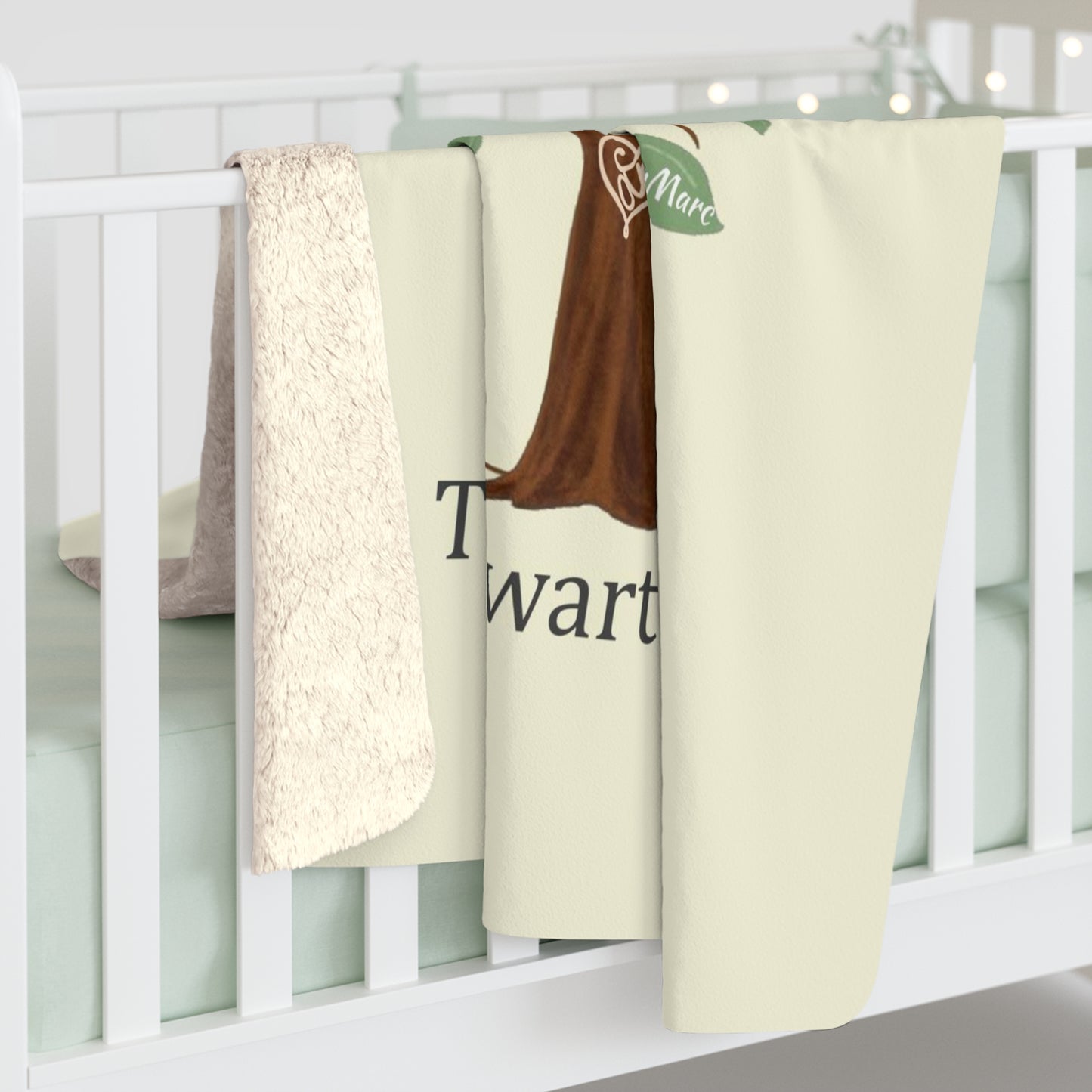 Family Tree Sherpa Blanket