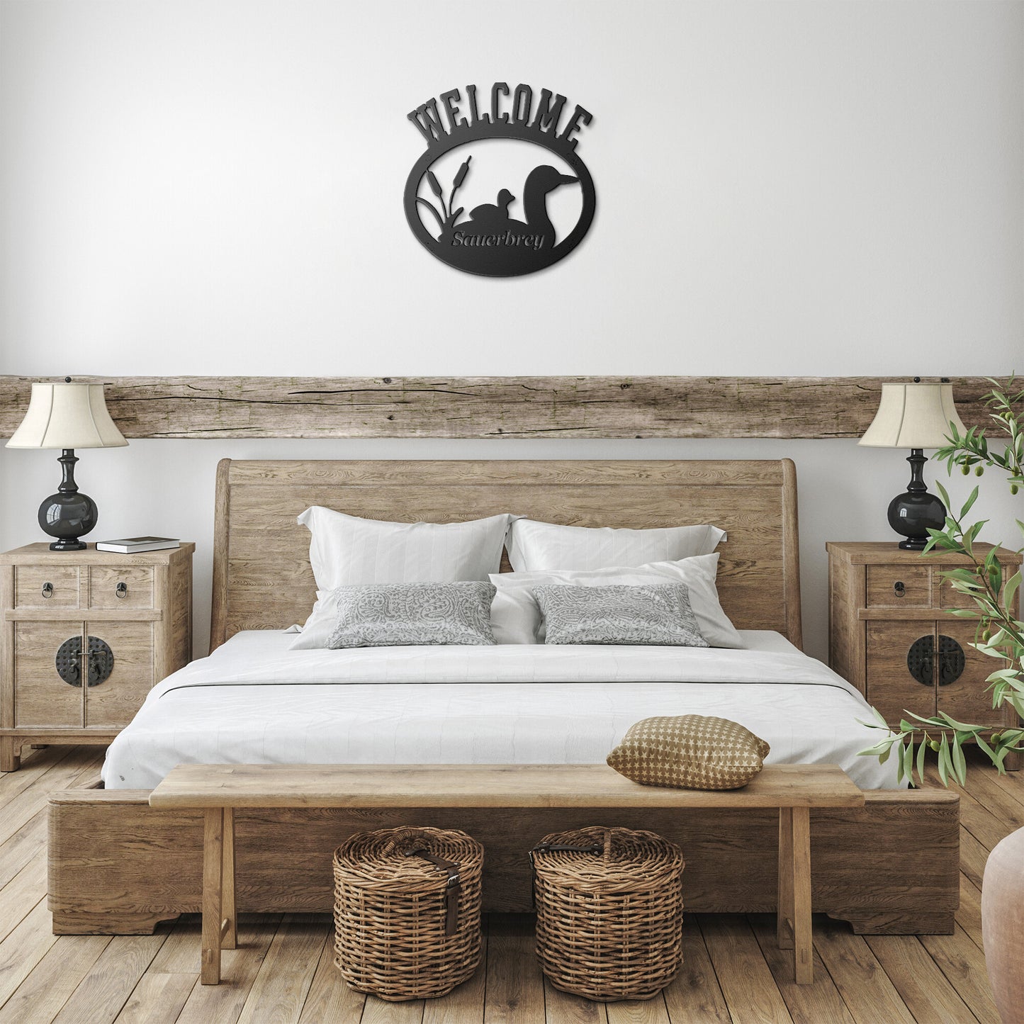 Duck Metal Sign