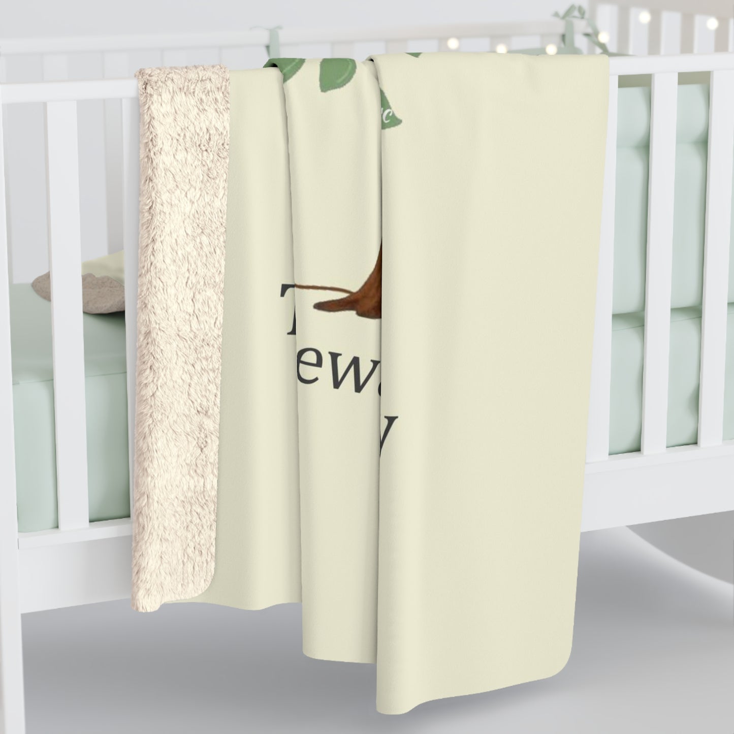 Family Tree Sherpa Blanket